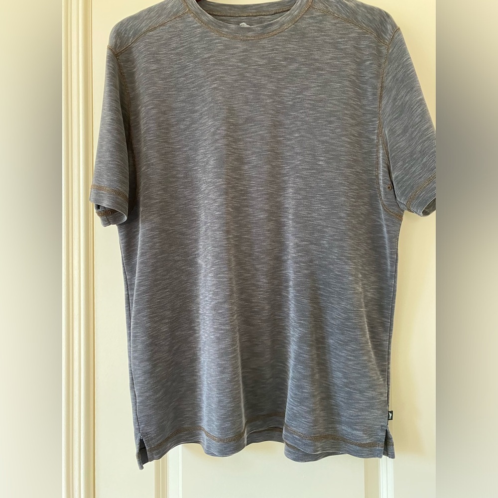 Men’s Tommy Bahama silk shirt. M. Used. Blueish grey